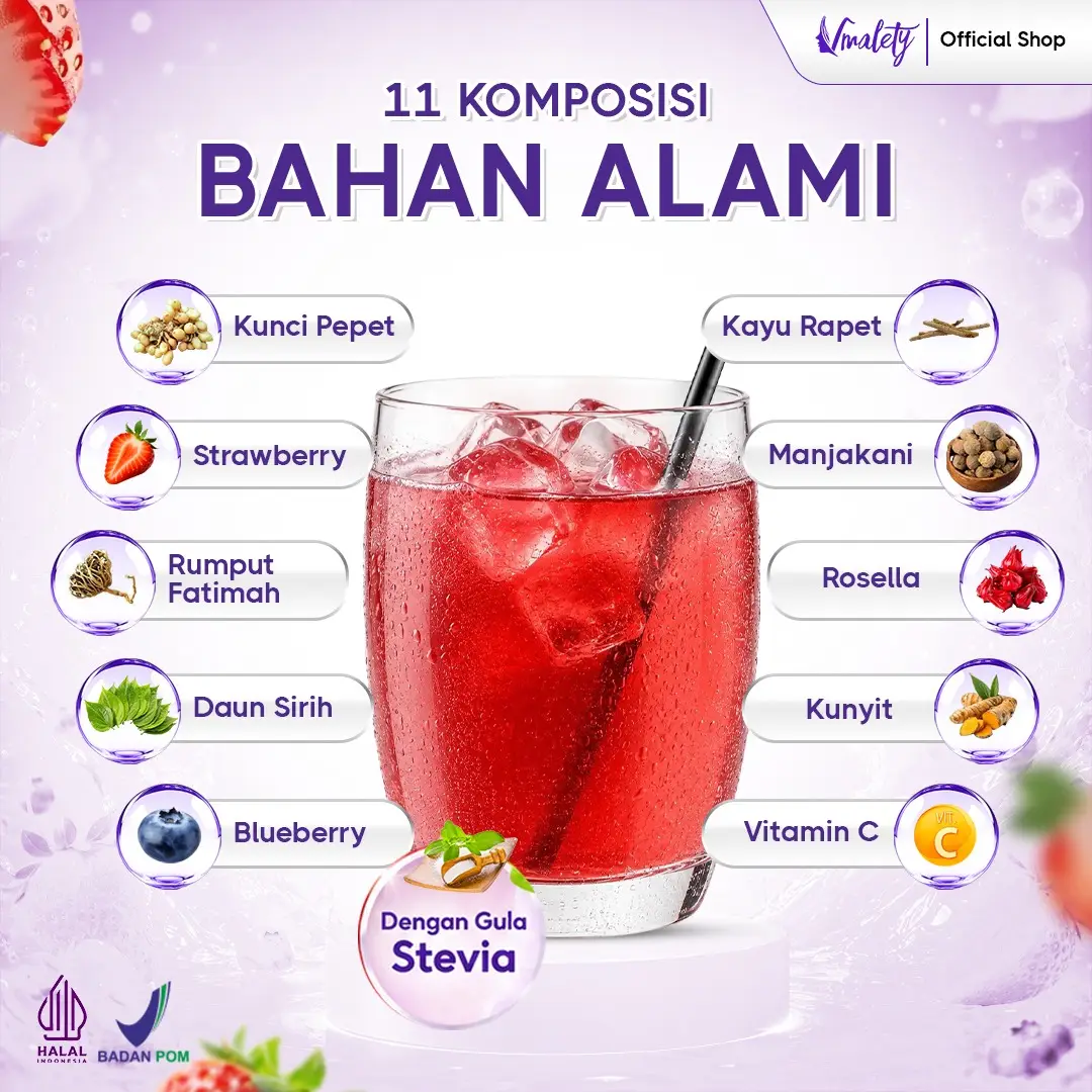 11 bahan alami Vmalety